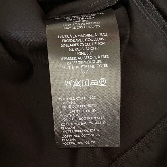 Anthropologie Maeve Black Strapless Blazer Mini Dress NWT Size Extra Large - Picture 6 of 7